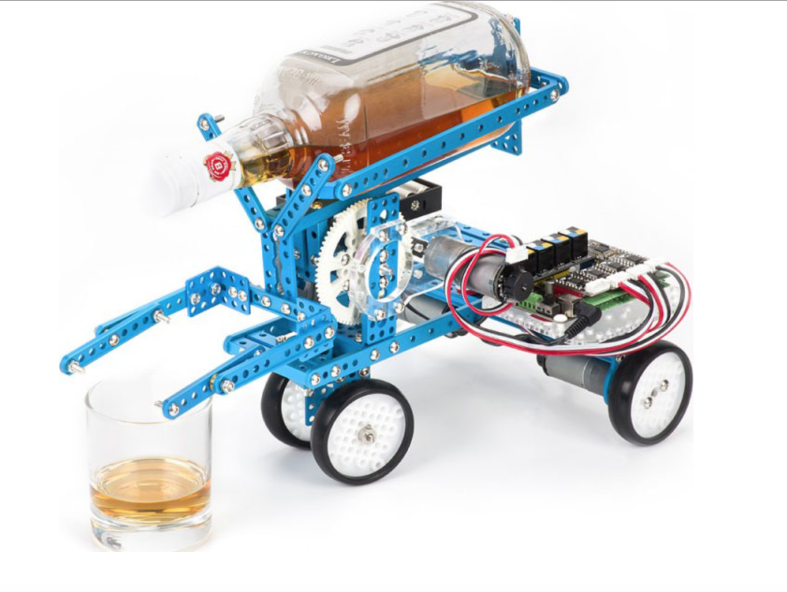 Makeblock Robotic Arm Add-on Pack for Starter Robot Kit-Blue 