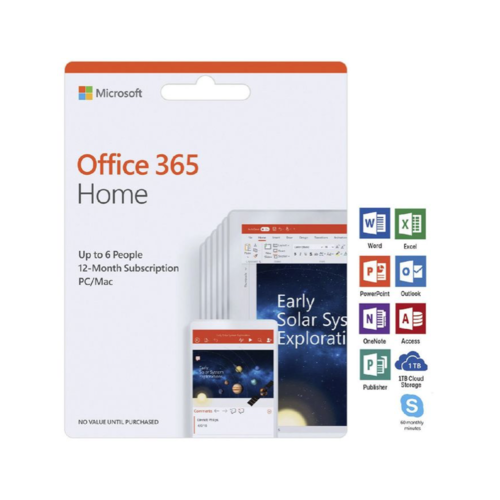 Office 365 Home Subscription for Mac or Windows
