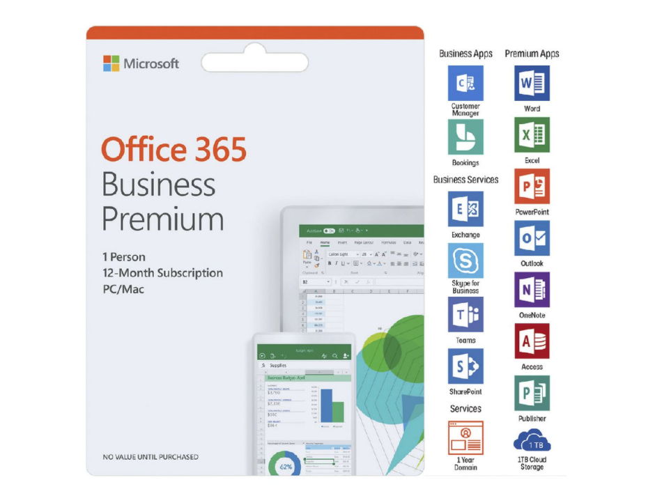 Office 365 Business Premium for Mac or Windows