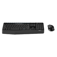 Logitech Wireless Keyboard & Mouse Combo MK345 Black