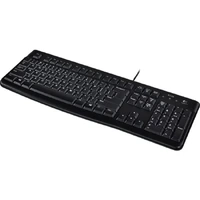 Logitech K120 Wired USB Keyboard Quiet typing Spill-resistant