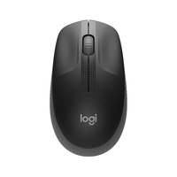 Logitech M190 Full-Size Wireless Mouse - Charcoal