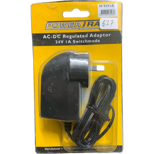 PowerTran AC-DC Regulated Adaptor 24V 1A Switchmode