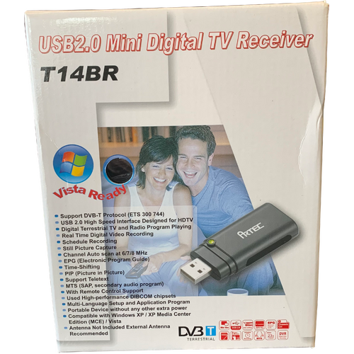 Artec Mini USB Digital TV Receiver (Windows 2000 / XP / MCE / Vista)