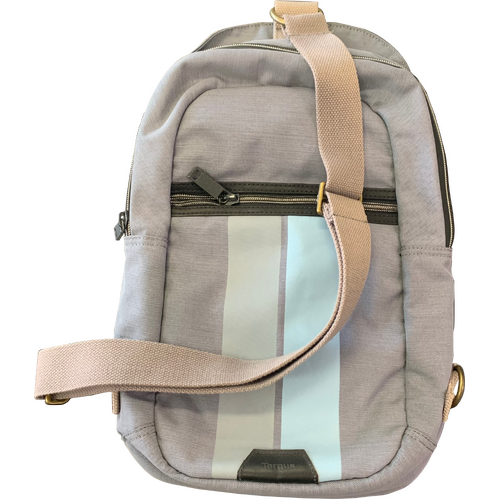 Targus backpack Grey/Black Blue Strip. Single Strap (for 13.3" (33.8cm) devices)