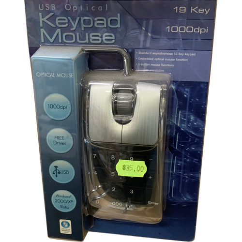 Digitech USB Optical Keypad Mouse 